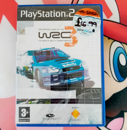 Sony playstation game wrc - game,